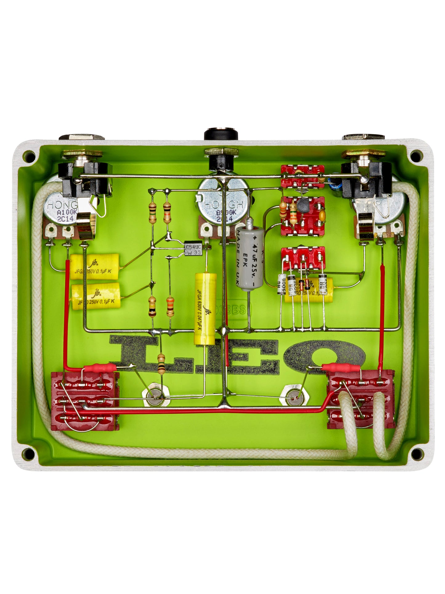 Leo - Tweed Voiced Overdrive with Boost, Germanium diodes and Vintage NOS transistors