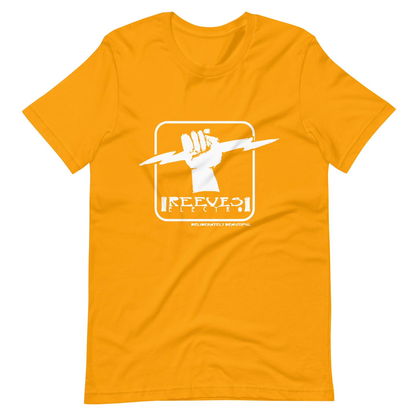 'Deliberately Beautiful' T-shirt (White Print)