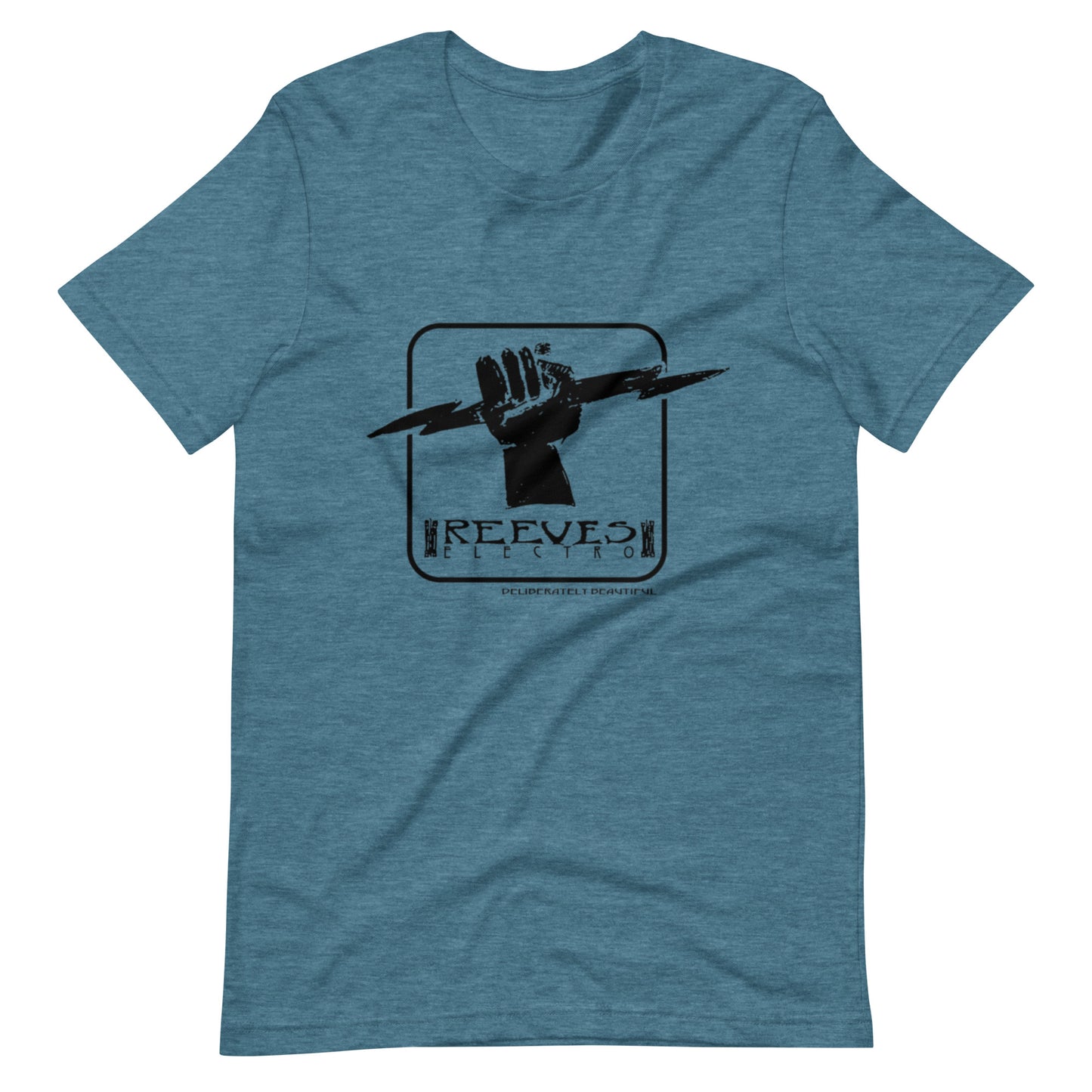 'Deliberately Beautiful' T-shirt (Black Print)