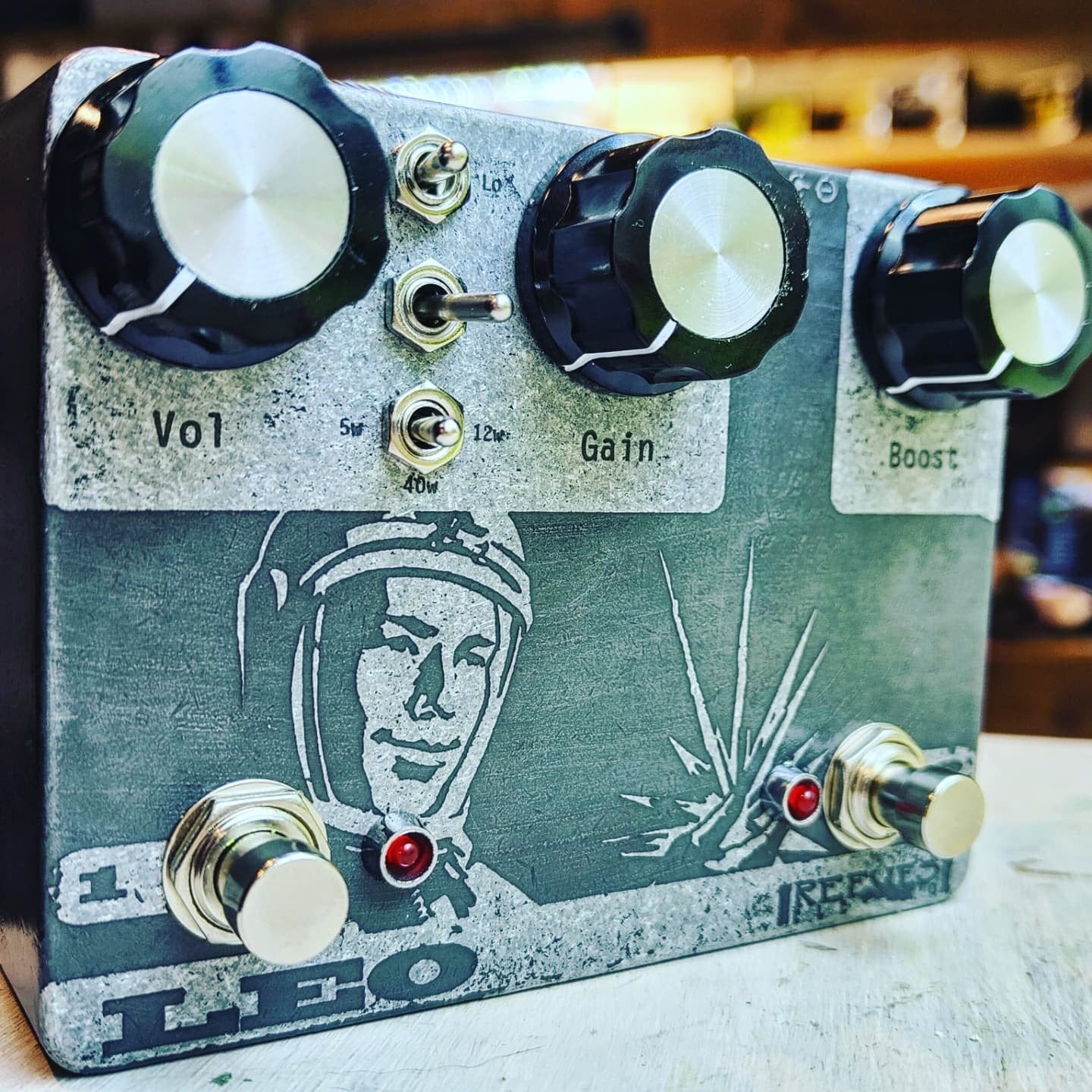 Leo - Tweed Voiced Overdrive with Boost, Germanium diodes and Vintage NOS transistors