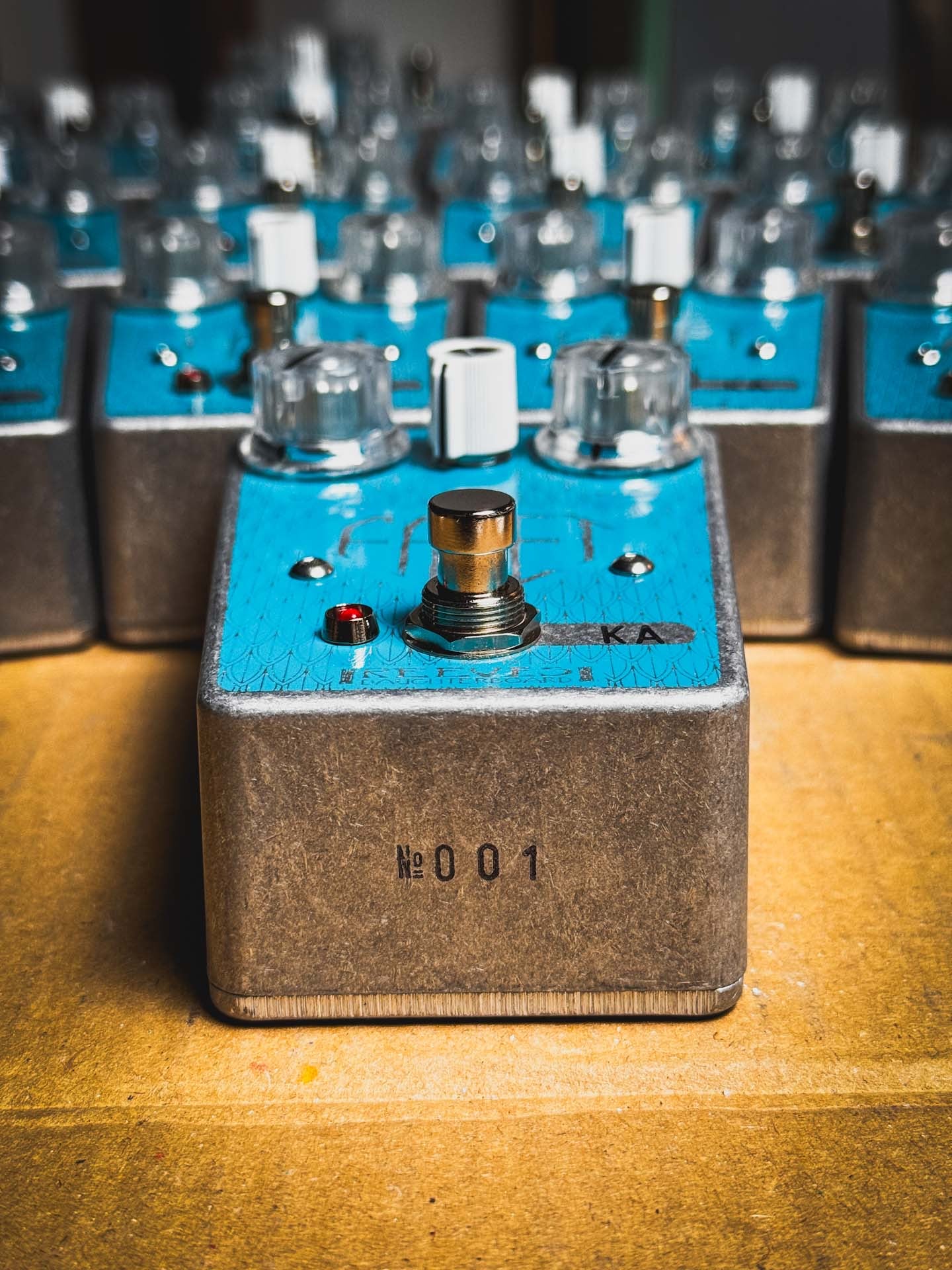 Facet KA - FuzzFace ITT 1969 BC183KA Transistors with trim control