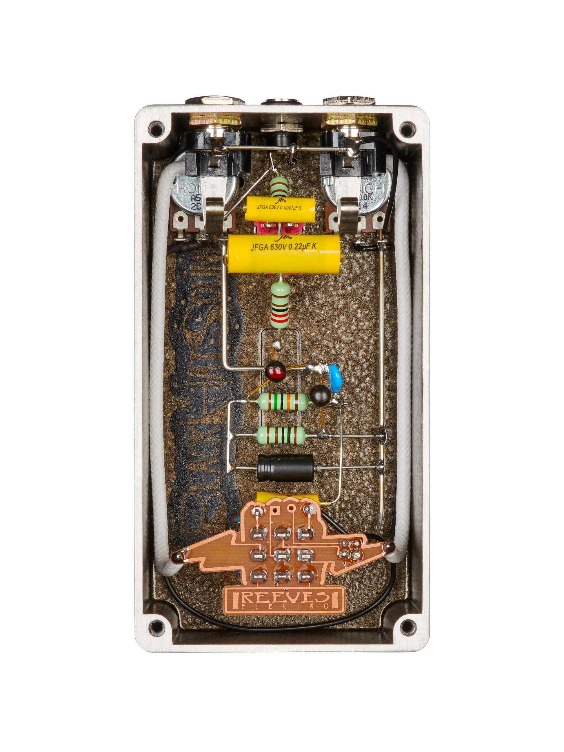 guitar pedal transistors BlackHatSound Vintage Fuzz Pedal | NOS ME4003 Transistors | Bias Control