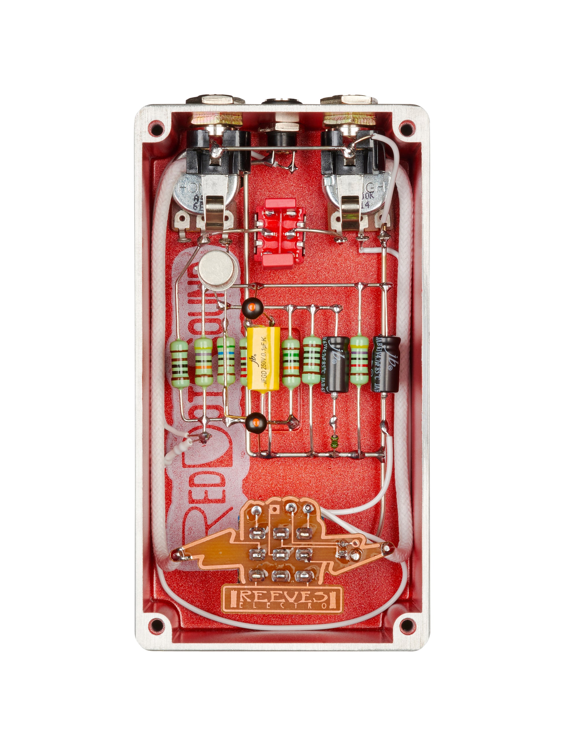 guitar pedal inside RedDotSound Jnr