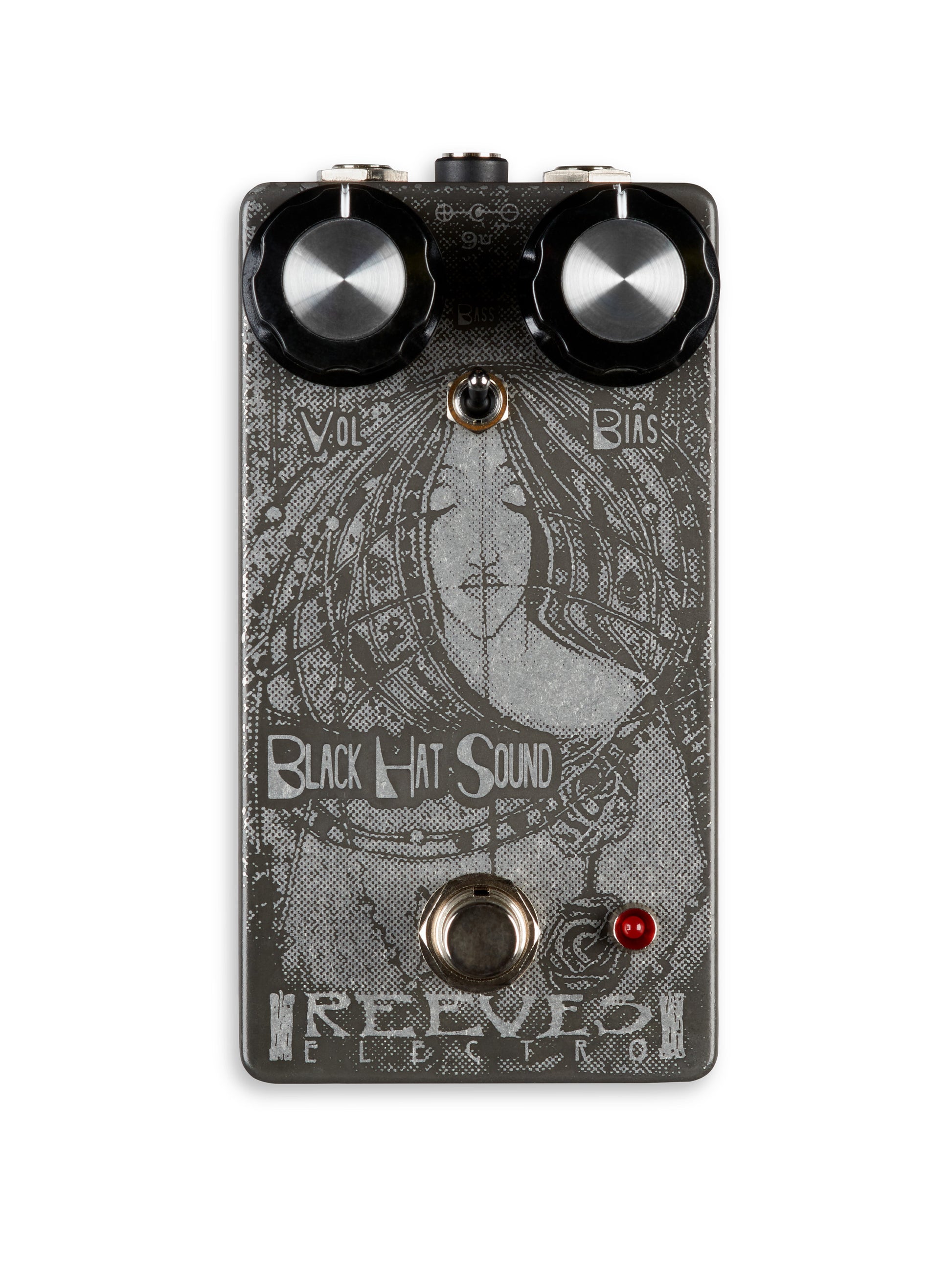 fuzz pedal with bias control BlackHatSound Vintage Fuzz Pedal | NOS ME4003 Transistors | Bias Control