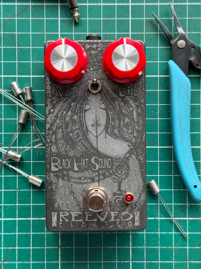 BlackHatSound Ge Mullard AC187 - Special Reserve Fuzz with NOS Germanium Transistors and Bias Control