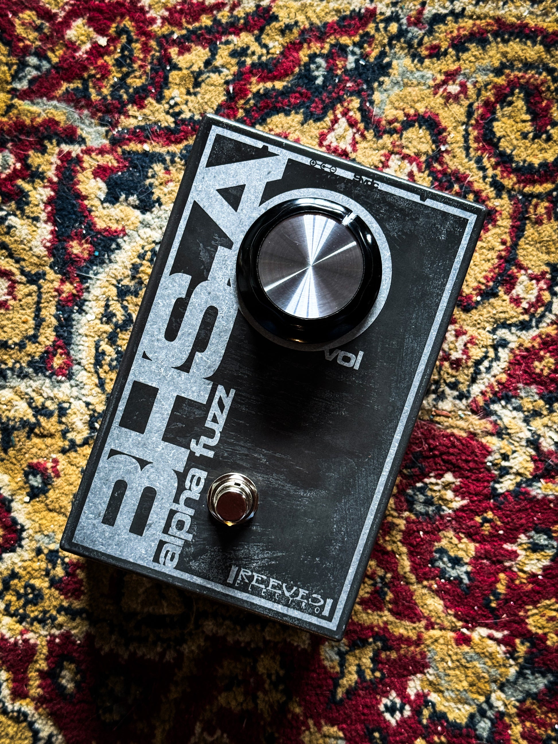 one knob pedals BHS-A BlackHatSound Alpha One Knob Fuzz | ME4003 NOS Transistors