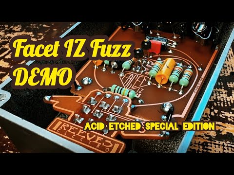Facet IZ Vintage FuzzFace Guitar Pedal | C1016Y Transistors | Tone