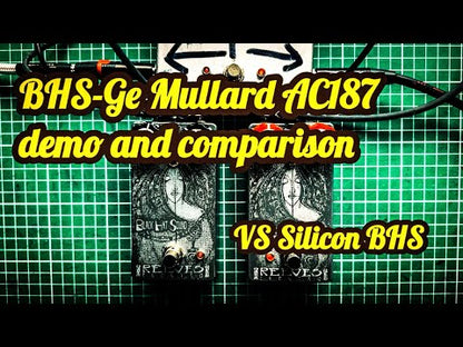 BlackHatSound Ge Mullard AC187 - Special Reserve Fuzz with NOS Germanium Transistors and Bias Control