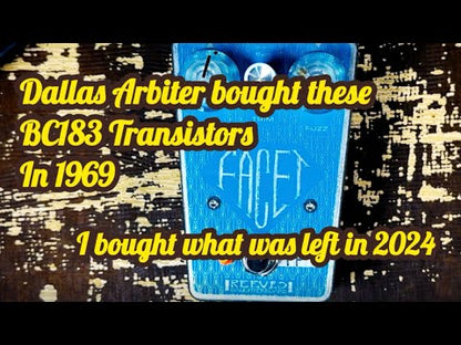 Facet FF - Ex Arbiter owned 1969 BC183 Transistors with trim control
