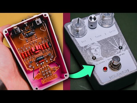 tweed guitar pedal Leo Twelve Tweed Overdrive Guitar Pedal | 1979 Phillips BC549c Transistors